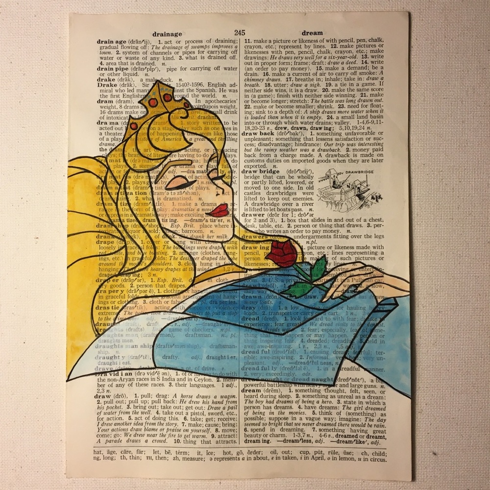 FOR MEG Disney’s Sleeping Beauty Painting